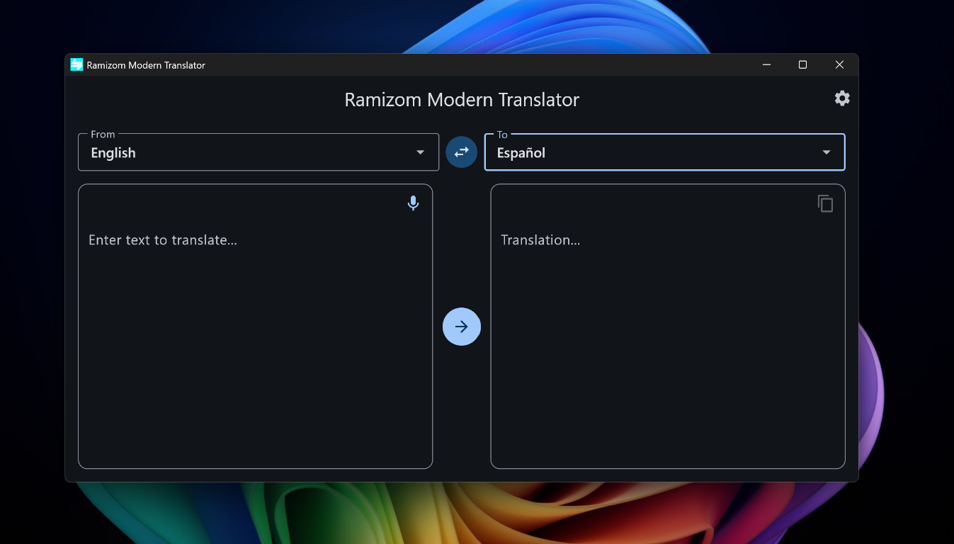 Ramizom Modern Translator preview